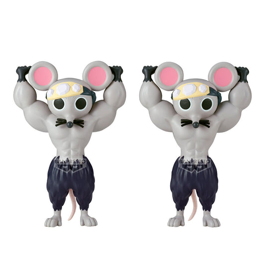Set 2 Figuras Muscular Mice Demon Slayer Kimetsu no Yaiba 9cm