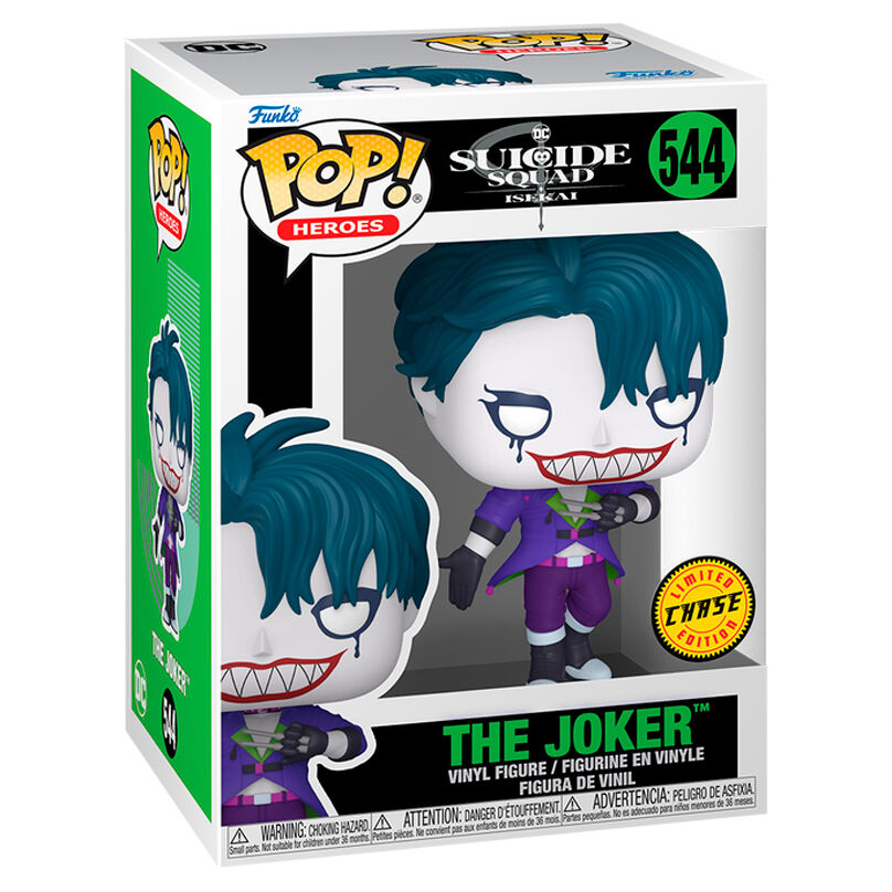 Funko POP! DC Comics Escuadrón Suicida Isekai El Joker Chase 544