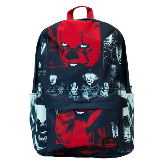 Mochila de nailon I Heart Pennywise IT Loungefly 44cm