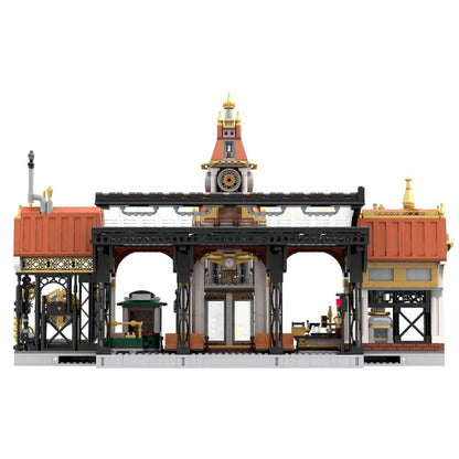 Kit Construccion Estacion de Tren Steampunk 2788pzs