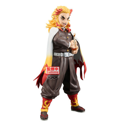 Figura Kyojuro Rengoku 24cm Grandista Demon Slayer - Banpresto Oficial