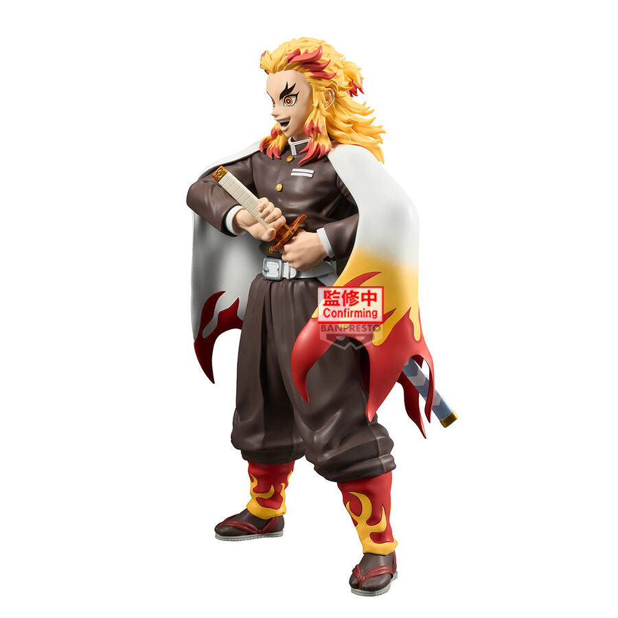 Figura Kyojuro Rengoku 24cm Grandista Demon Slayer - Banpresto Oficial