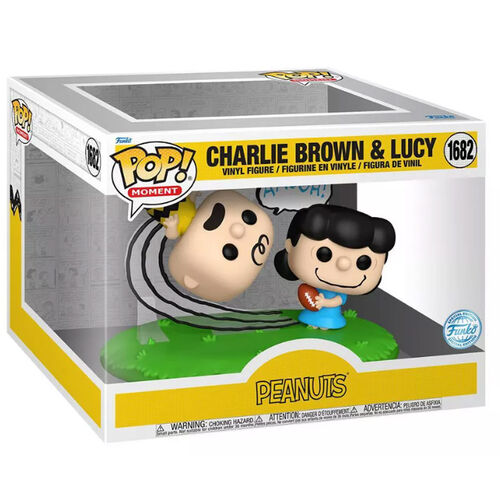 Funko POP! Moments Snoopy Charlie Brown & Lucy Exclusivo 1682