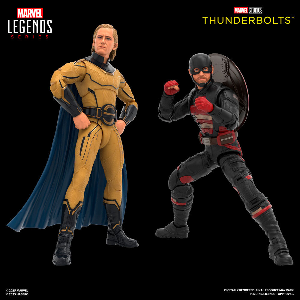 Blister 2 figuras John F Walker & Sentry Thunderbolts Marvel Legends 15cm
