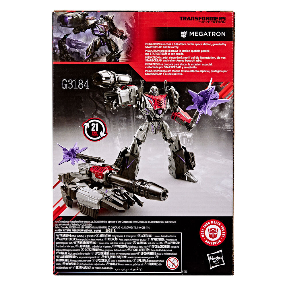 Figura Megatron MTMTE Collection War of Cybertron Transformers 16,5cm