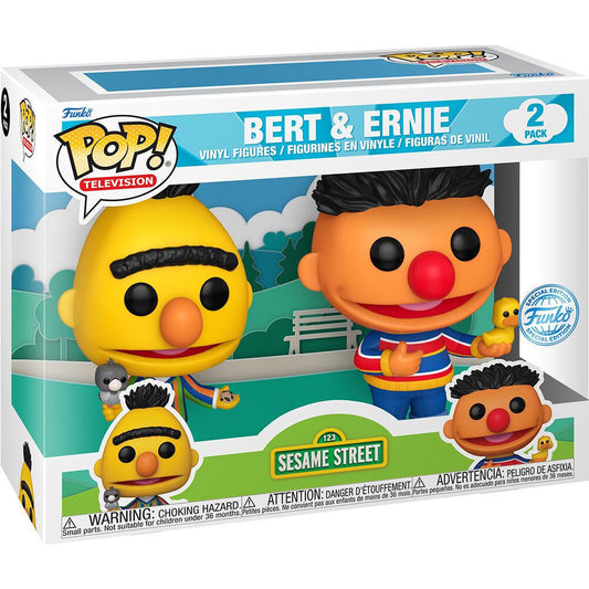 Funko POP! Barrio Sesamo Epi y Blas Pack 2 Exclusivo