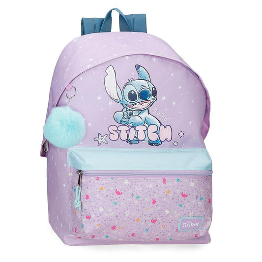 Mochila Lovely Stitch Disney 45cm adaptable