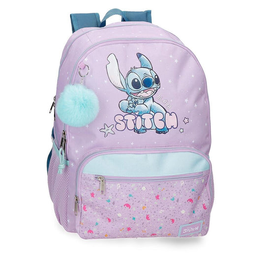 Mochila Lovely Stitch Disney 44cm