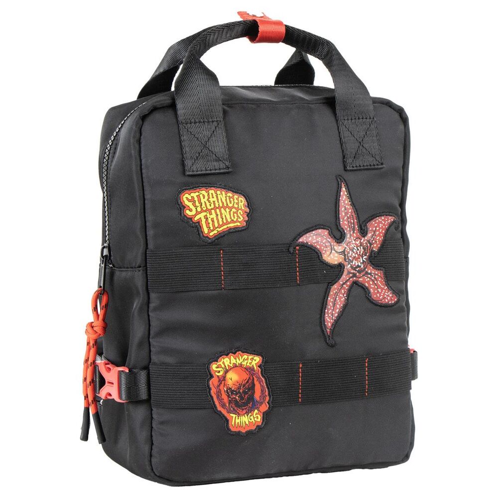 Mochila Stranger Things 27cm Poliéster - Diseño Oficial