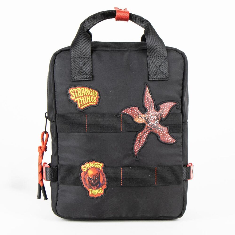 Mochila Stranger Things 27cm Poliéster - Diseño Oficial