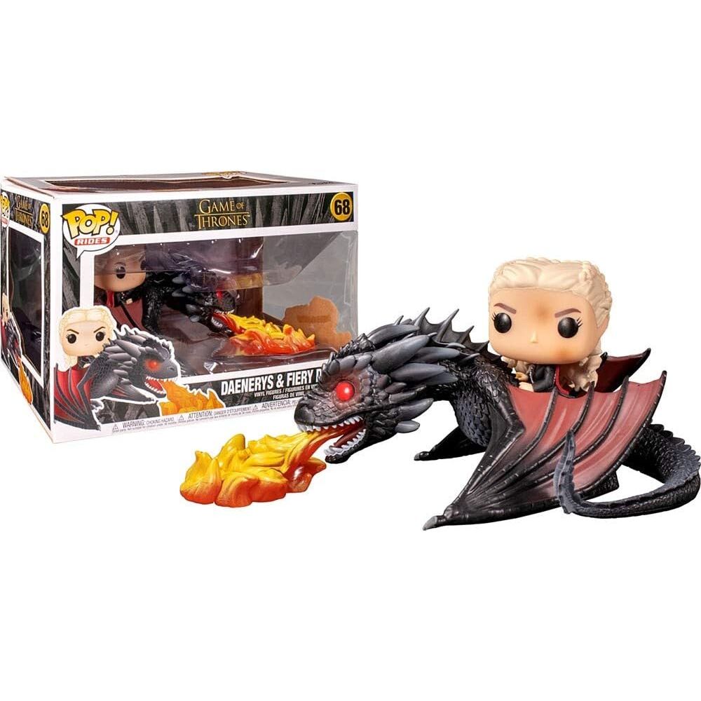 Funko POP! Juego de Tronos Daenerys on Fiery Drogon 68