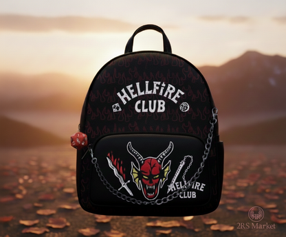 Mochila Stranger Things 27cm - 100%PU Diseño Oficial