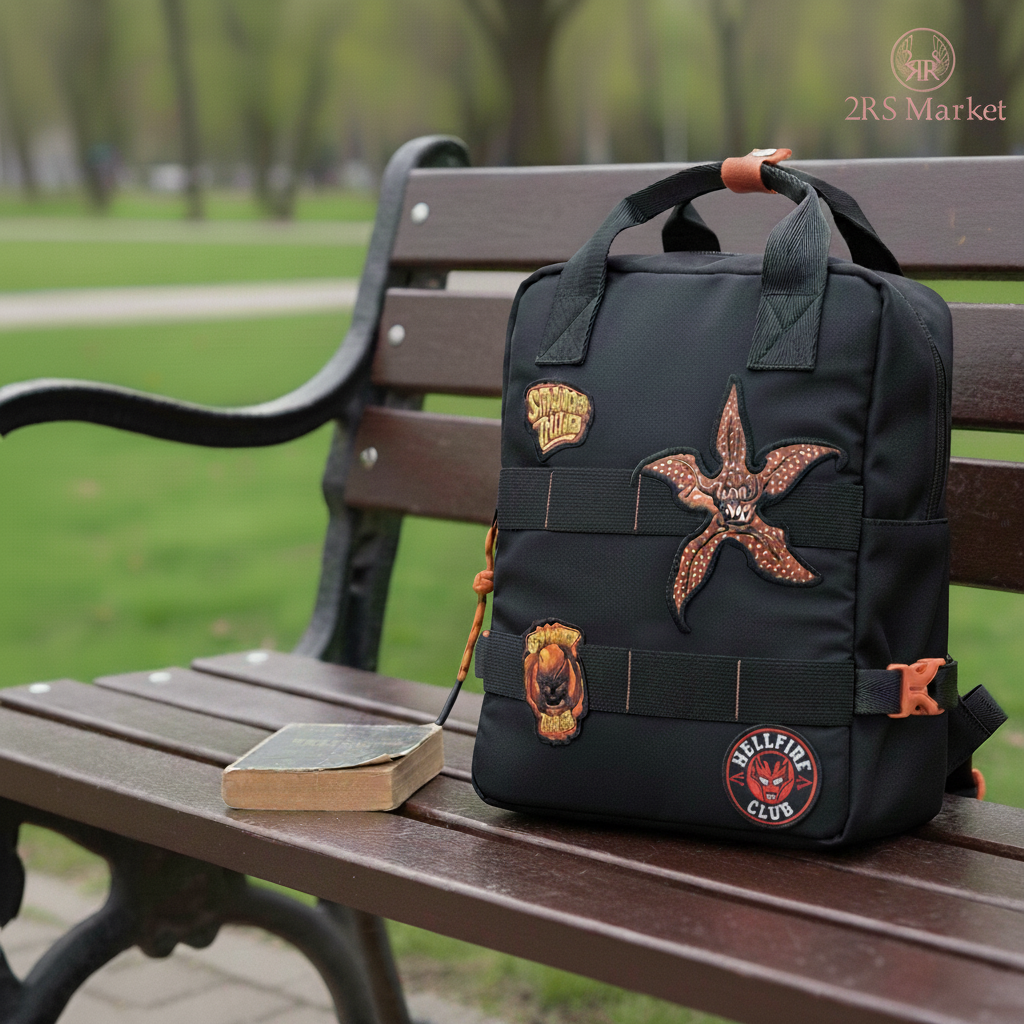 Mochila Stranger Things 27cm Poliéster - Diseño Oficial