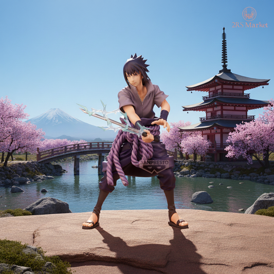 Figura Sasuke Uchiha Grandista Naruto Shippuden 24cm