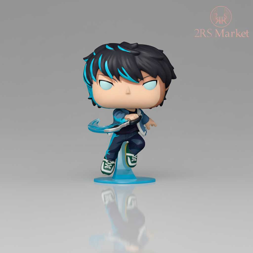 Funko POP Sung Jinwoo CHASE 1982 - Solo Leveling Exclusivo